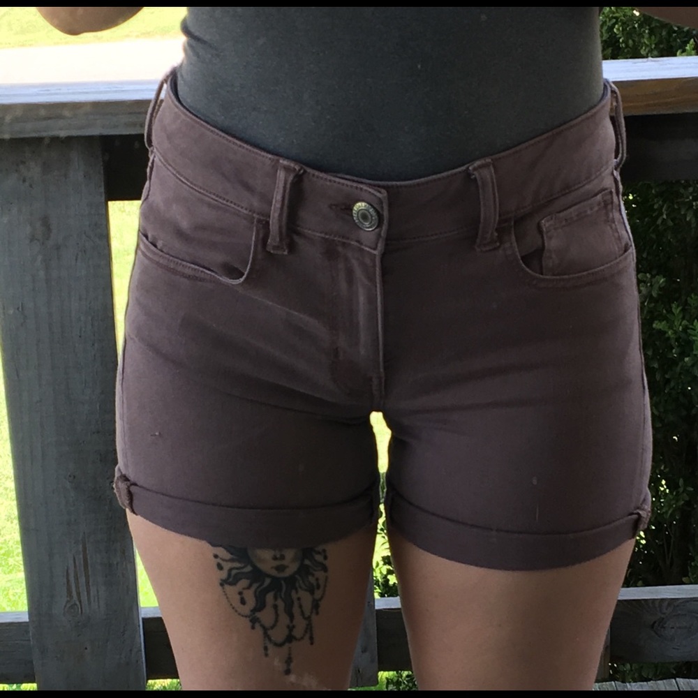 American eagle super stretch shorts